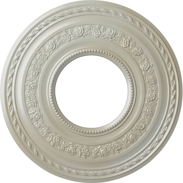 Ekena Millwork Anthony Ceiling Medallion (Fits Canopies up to 11 5/8"), 29 3/8"OD x 11 5/8"ID x 1 1/8"P, Flash Blue CM29ATFBS - main